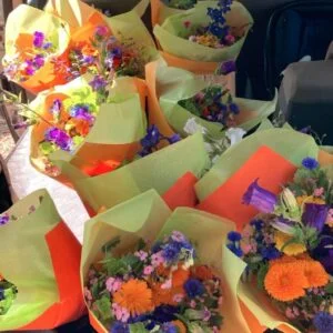 Bouquets de fleurs bio