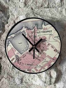 horloge murale vintage la mauvaise réputation mobilier Marseille